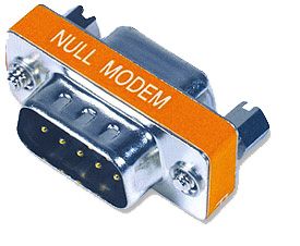 Null Modem Adaptor DB9 Male to Female